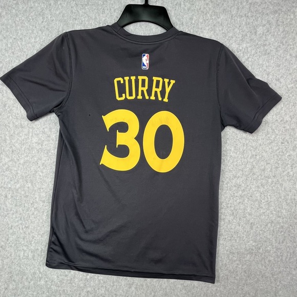 Steph Curry Shirt Golden State Warriors #30 Men's M Gray Adidas Short Sleeve Tee - Picture 2 of 10